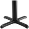 National Public Seating Round 36" W, 36" L, 42" H, Particleboard/HPL Laminate - 1.25", Grey CT13636XBGY - alternate 4